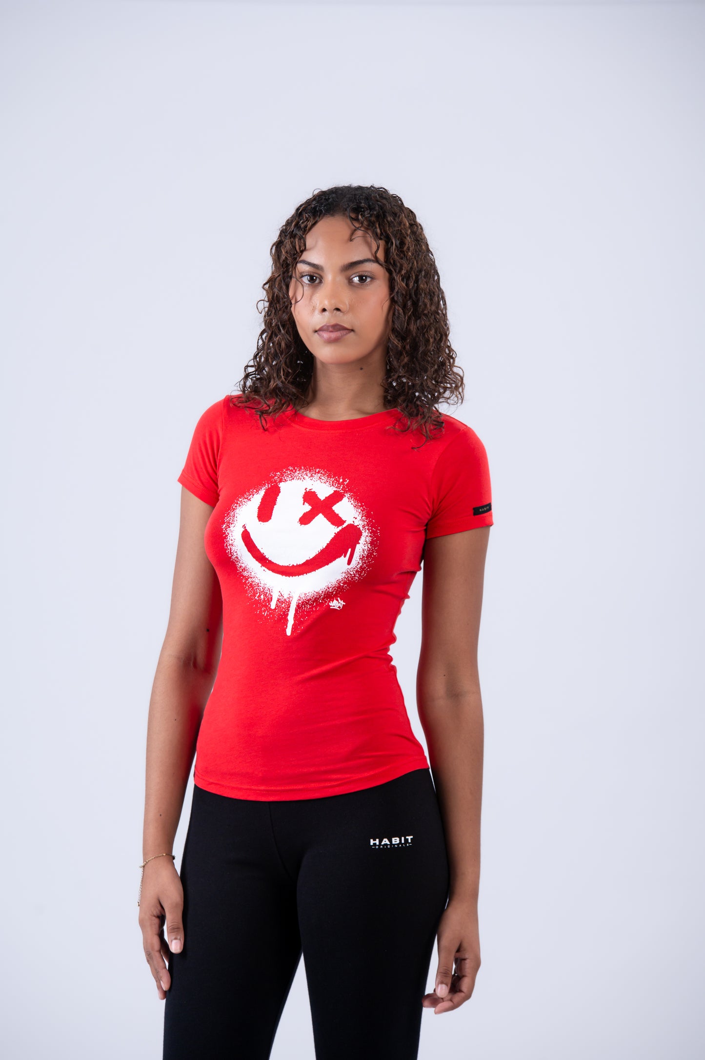 Smiley Gig Fitted T-Shirt