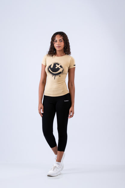 Smiley Gig Fitted T-Shirt