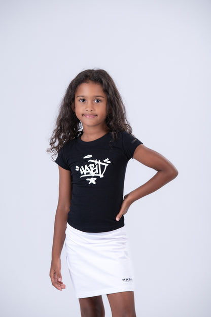 Girls Throw Up Fitted T-Shirt