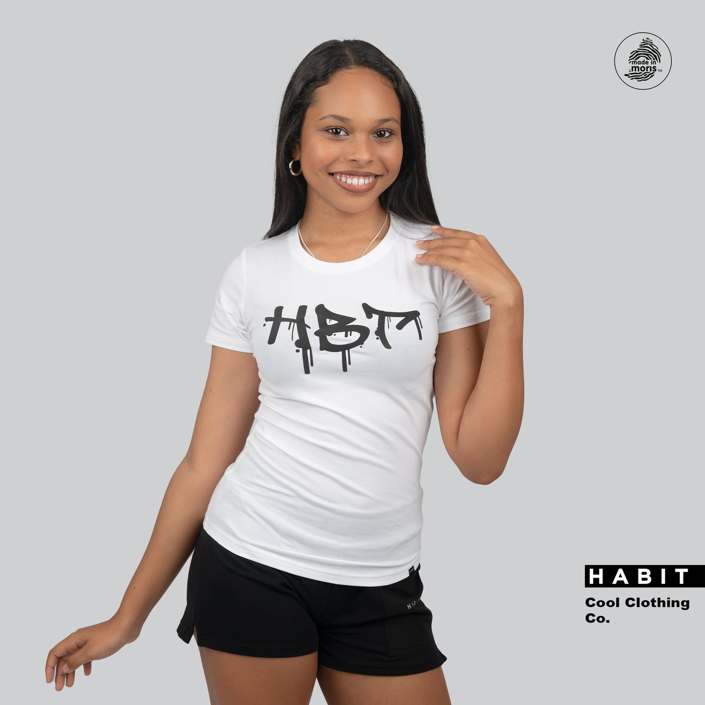 women HBT t-shirt white