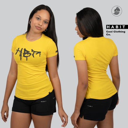 women HBT t-shirt yellow