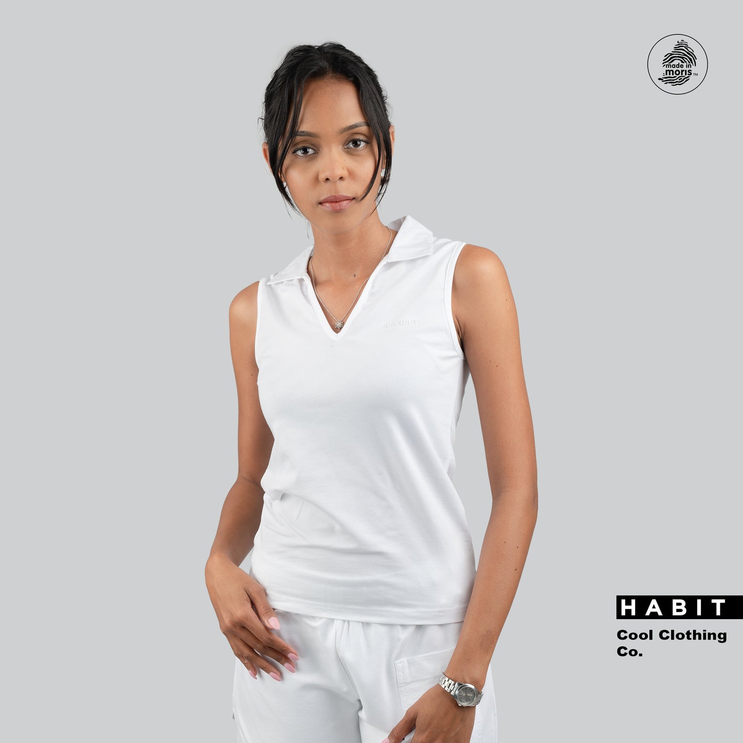 women top white