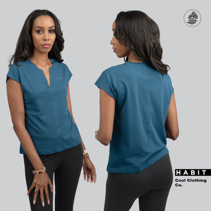 Women top blue