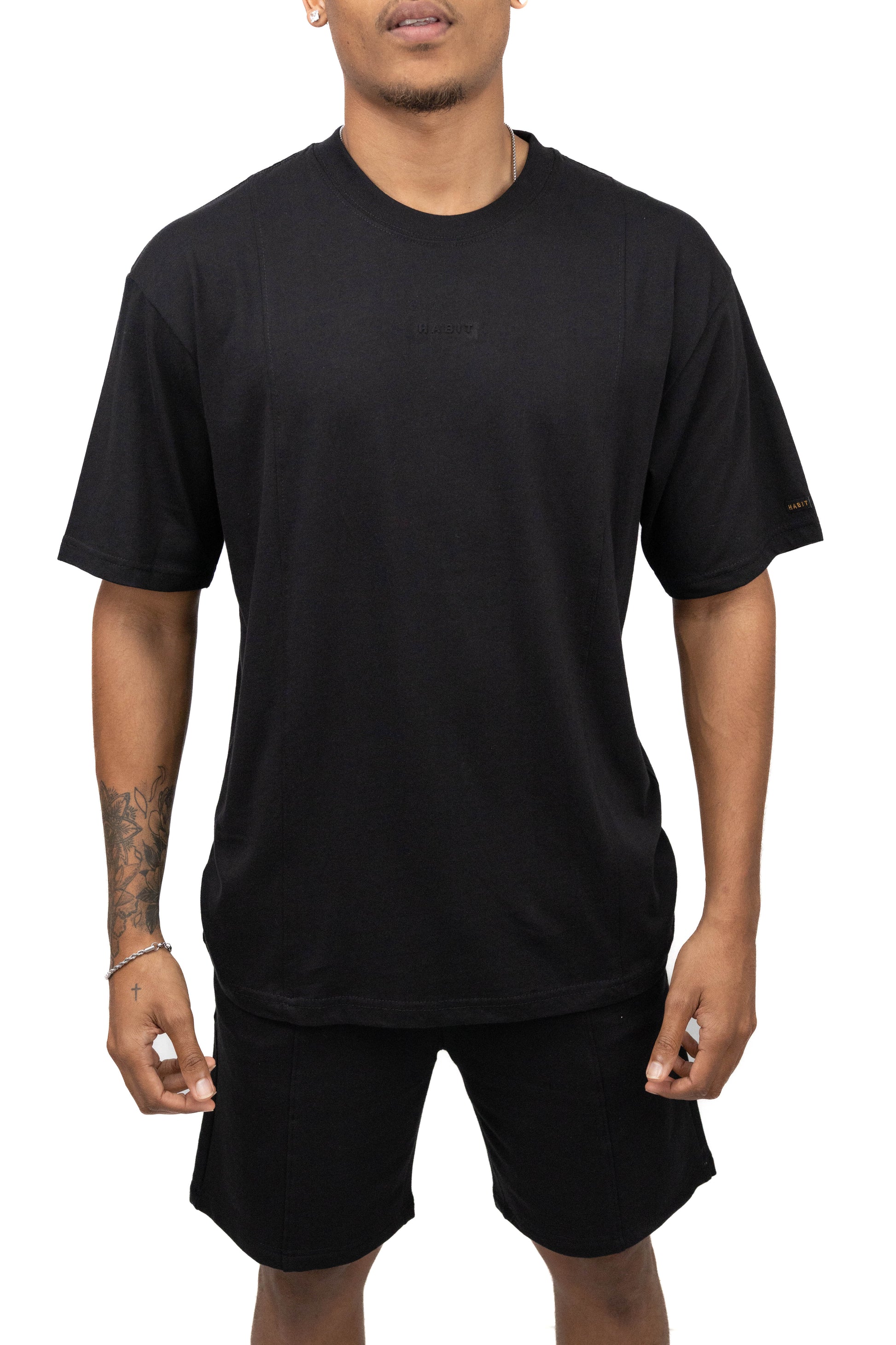 Men T-shirt Black