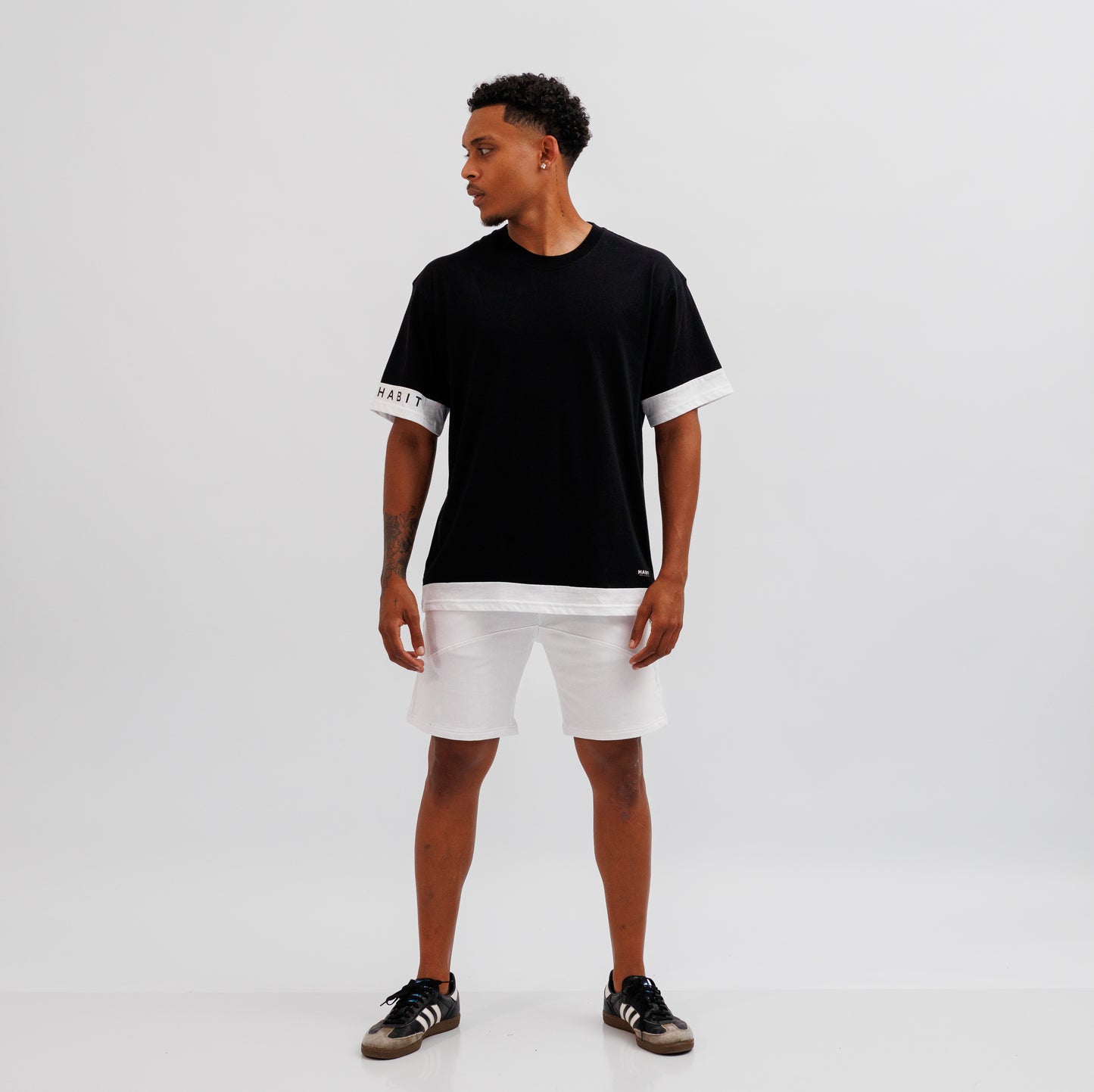 Men T-shirt Black