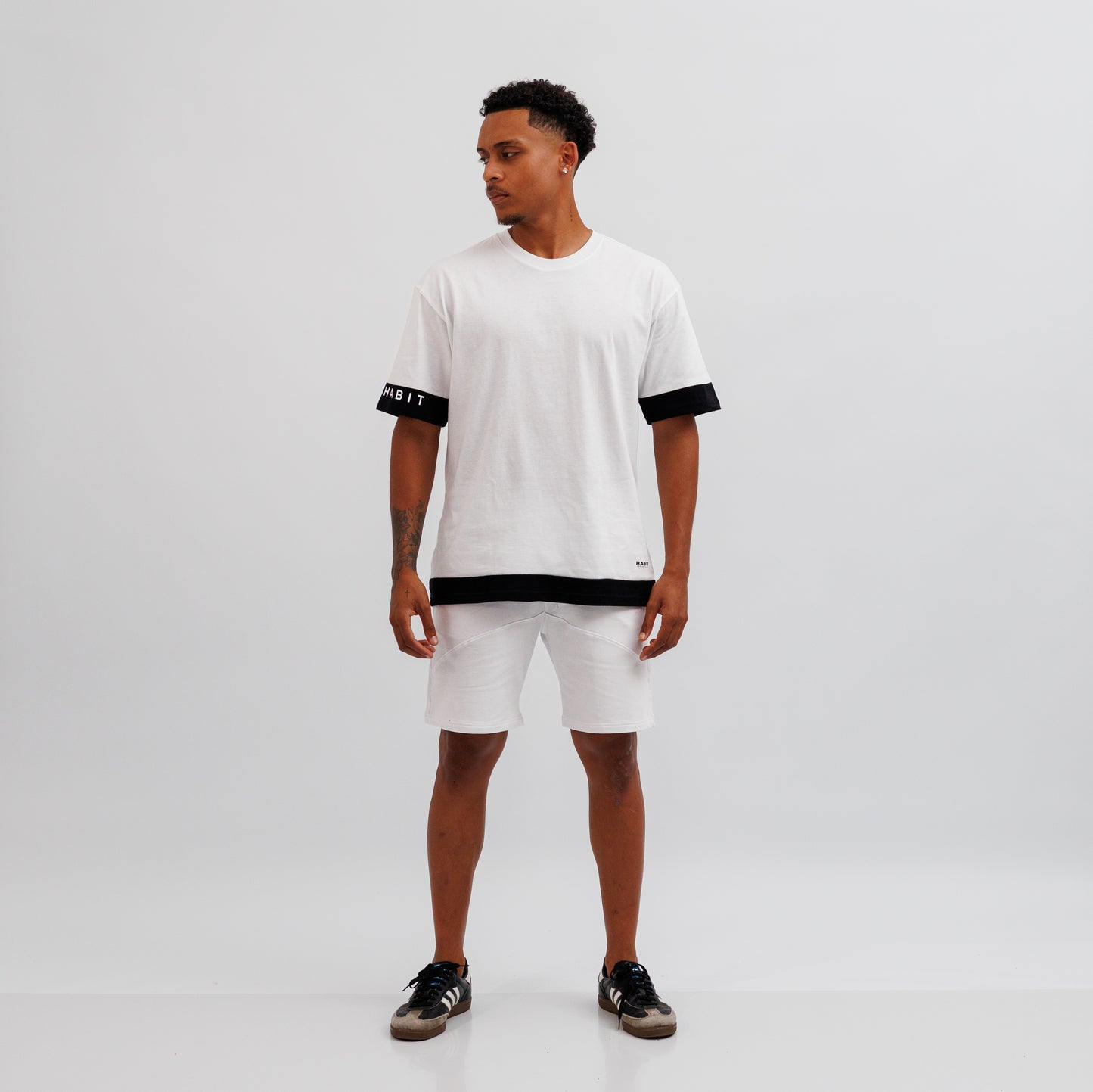 Men T-shirt White