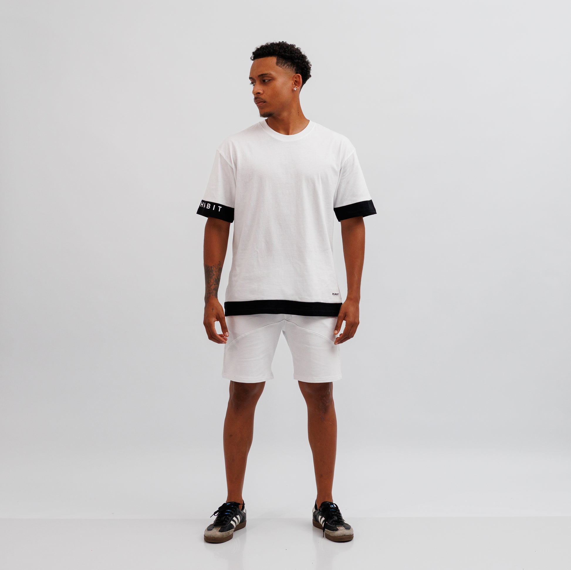 Men T-shirt White