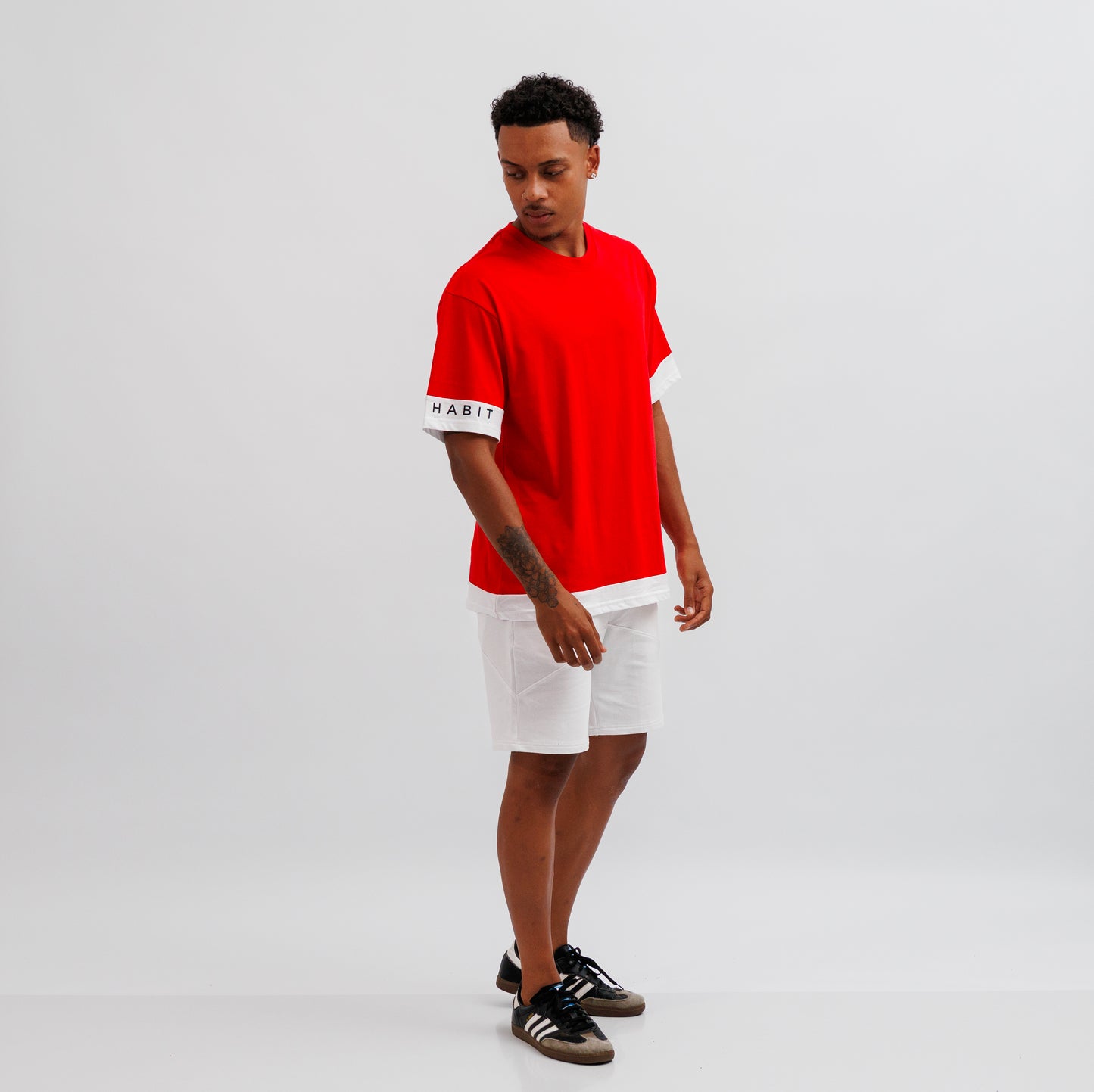 Men T-shirt Red