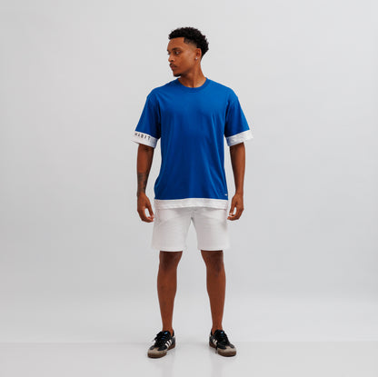 Men T-shirt Blue