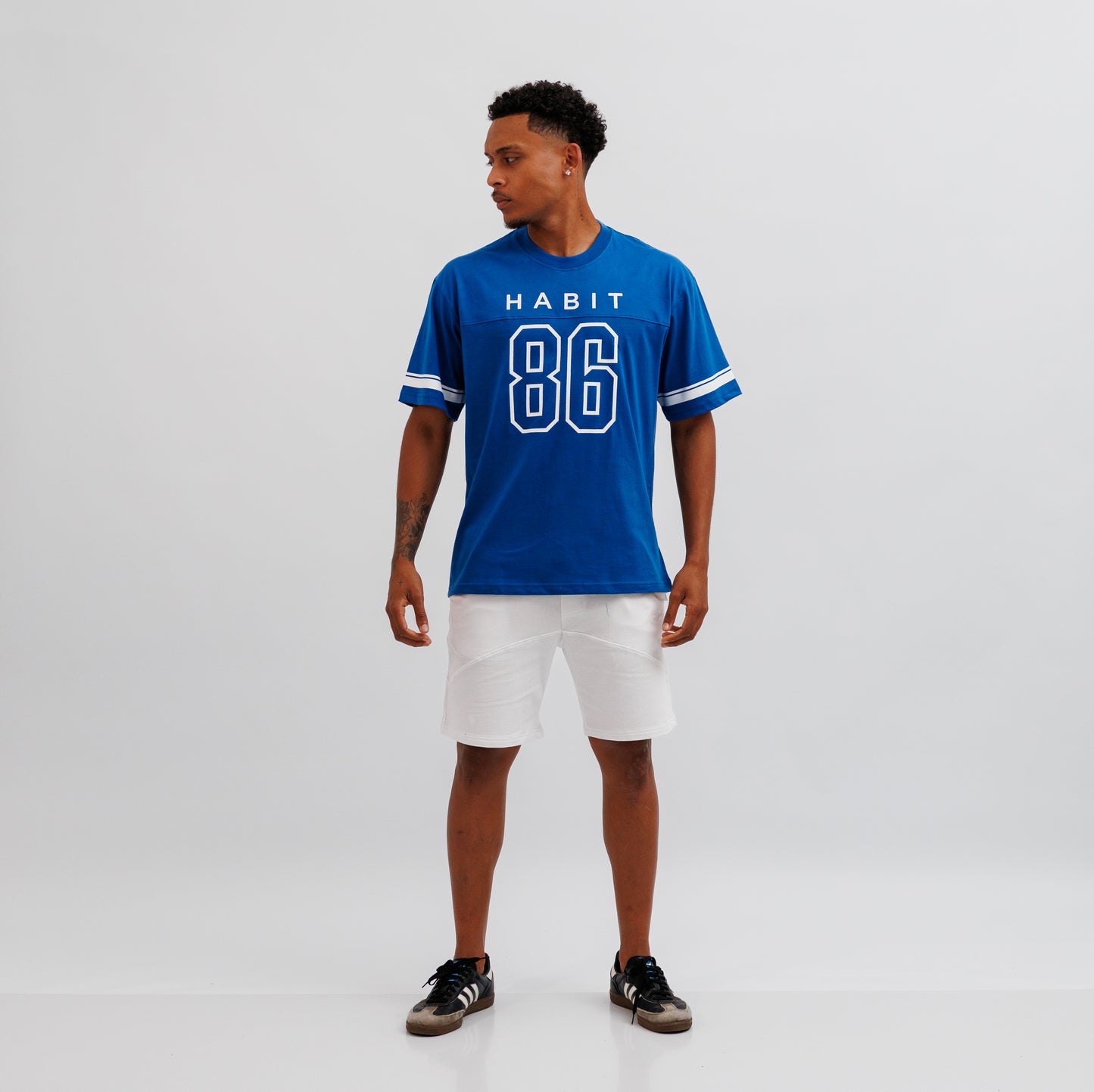 Men T-shirt Blue 