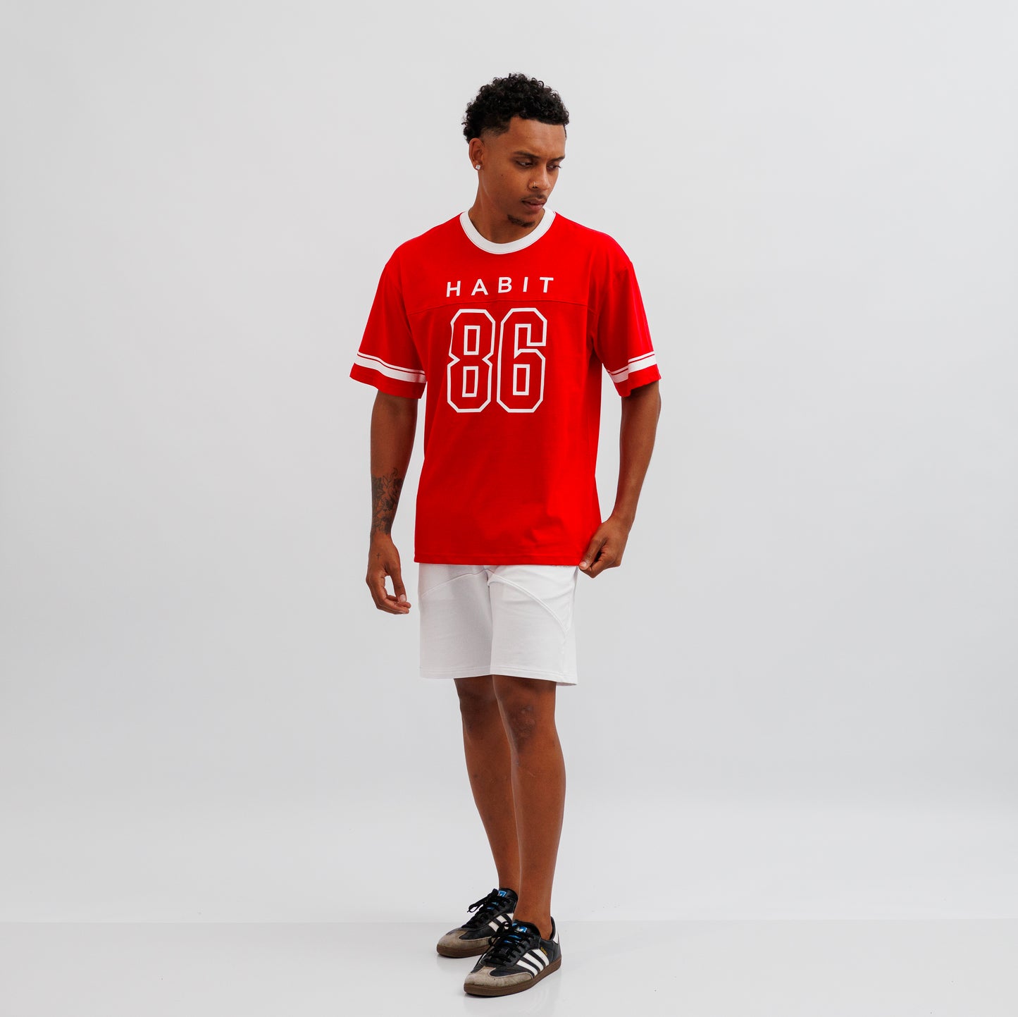 Men T-shirt Red 