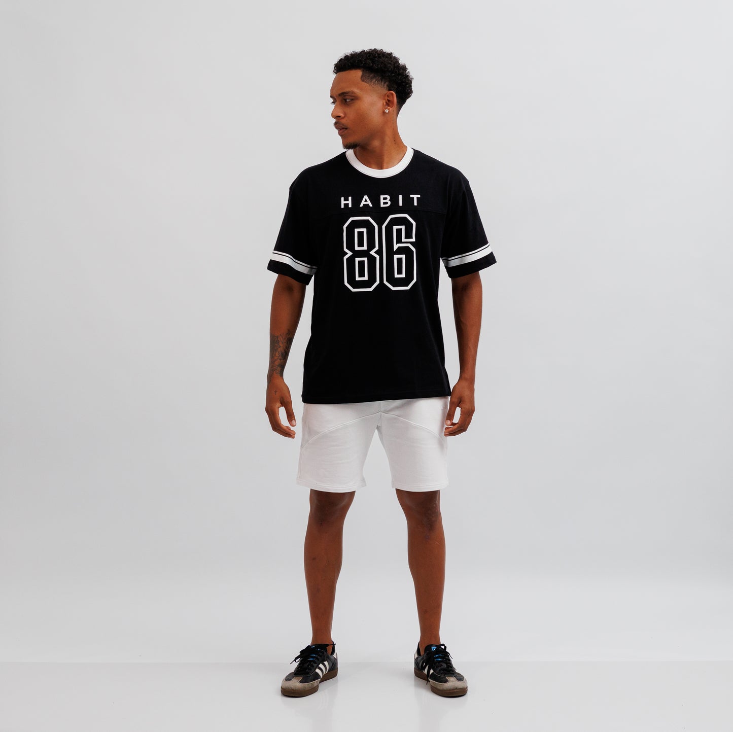 Men T-shirt Black
