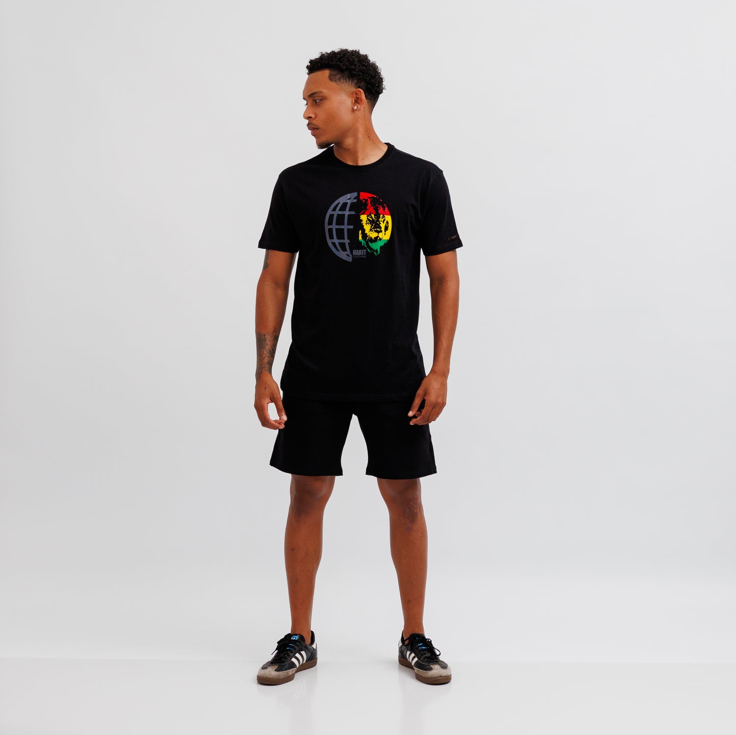 Men T-shirt Black
