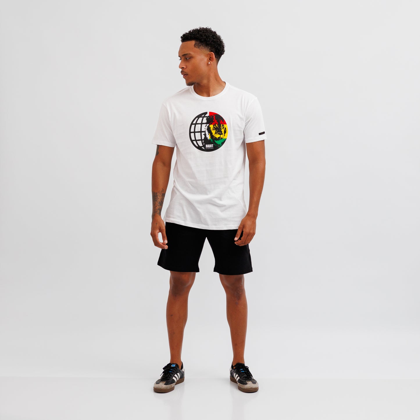 Men T-shirt White