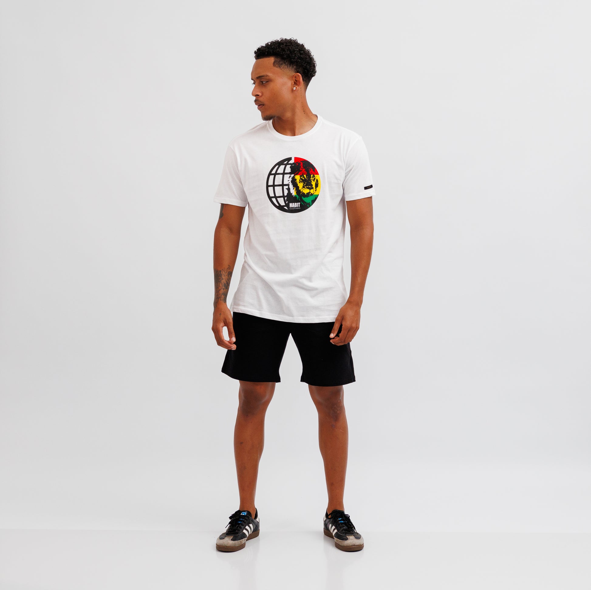 Men T-shirt White