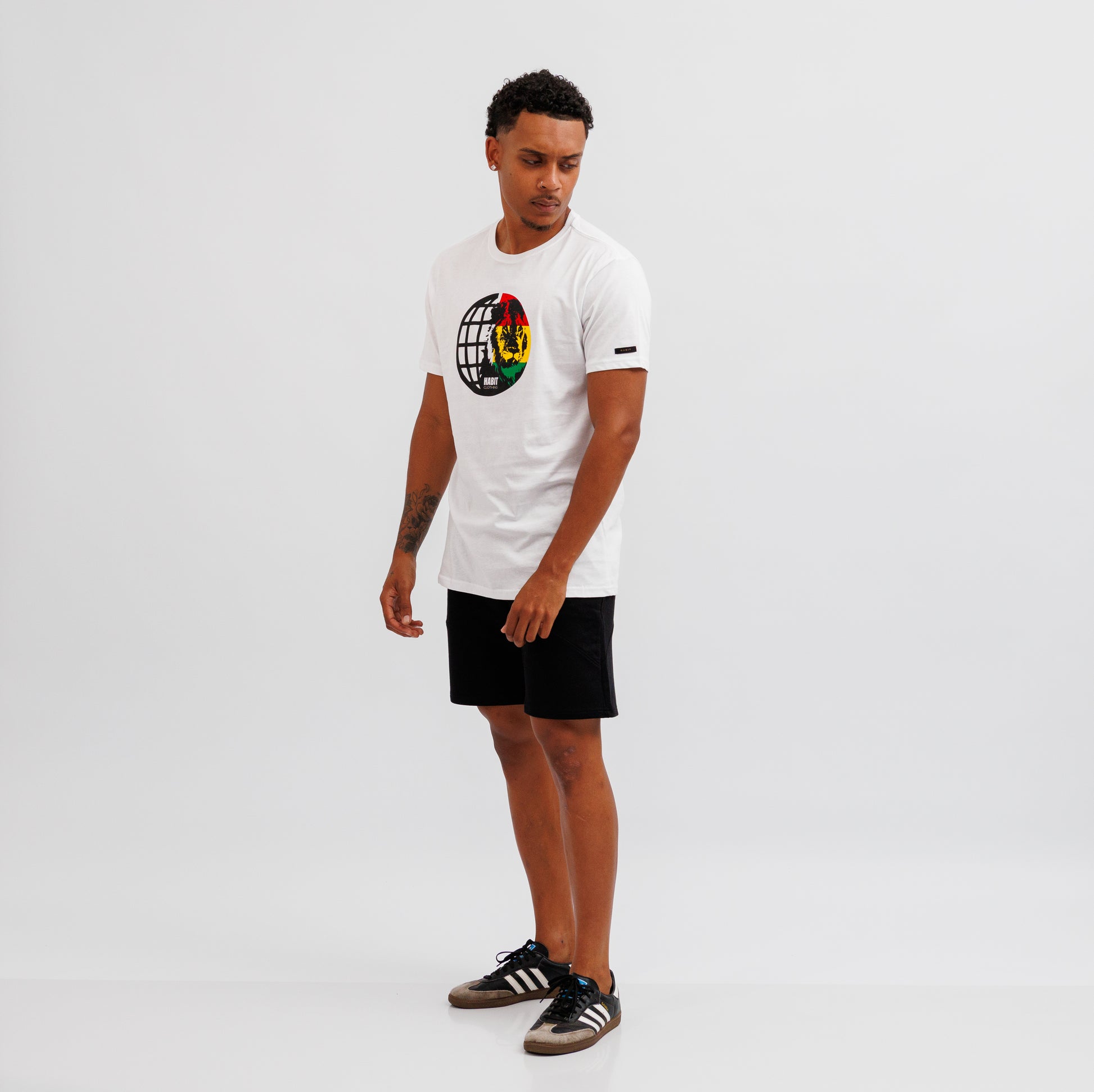 Men T-shirt White